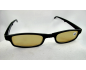 Lot de 2 lunettes loupes pliables plastique noir verres neutres + verres teintés