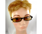 Lot de 2 lunettes loupes pliables plastique noir verres neutres + verres teintés