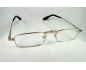 Lunettes loupes pliables  *Flex métal doré avec boîte argentée