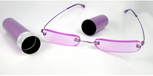 Verres colorés pastels